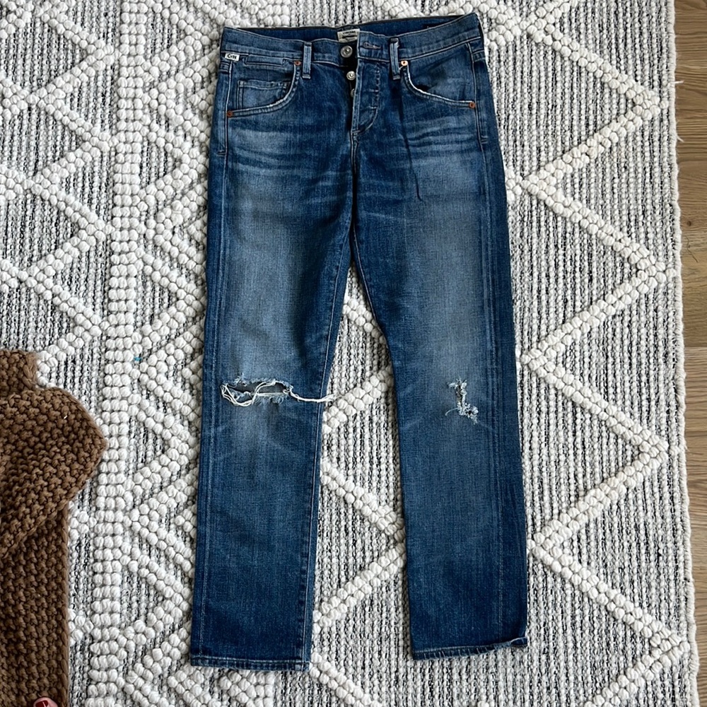 Citizens of Humanity Premium Vintage Emerson Slim Boyfriend Size 24